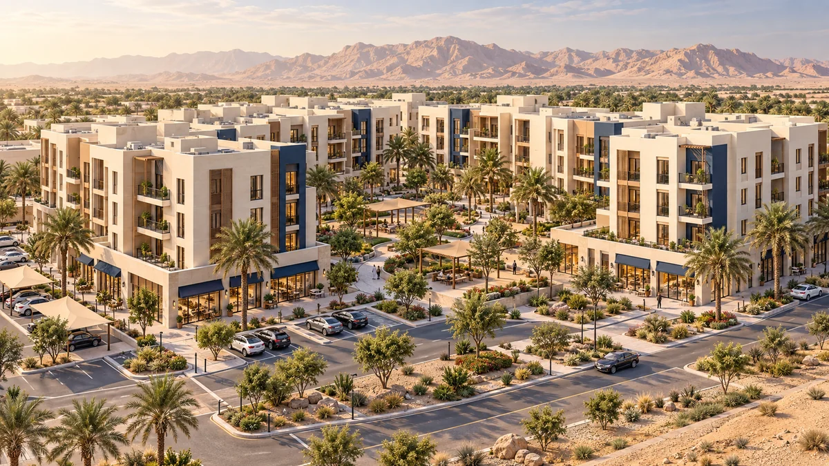 السكن الميسر — تصور توضيحي
